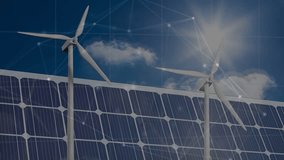 Animation of network of connections and data processing over globe and network of connections. Global business digital interface technology and networking concept digitally generated video. - Powered by Shutterstock - Get 15% off with code: PIKWIZARD15