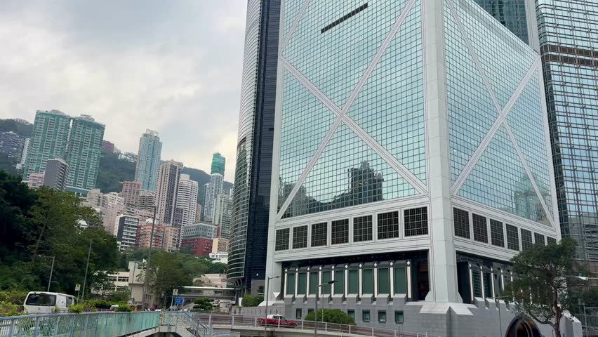 Panoramic view of Central Hong Kong