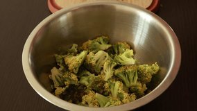 Fresh Chopped Broccoli Florets – Healthy Vegetable Preparation - Powered by Shutterstock - Get 15% off with code: PIKWIZARD15