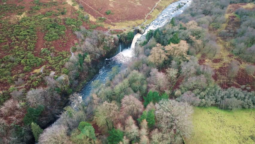 UK Landscape Nature High Force Waterfall