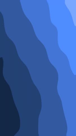 Vertical abstract motion background with blue and purple fluid wave gradients.