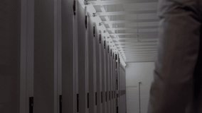 Animation of data processing over caucasian businessman by computer servers. global data processing, computing and internet connections concept digitally generated video. - Powered by Shutterstock - Get 15% off with code: PIKWIZARD15