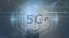 Animation of data processing over african american men using vr headset. global connections, data processing and technology concept digitally generated video. - Powered by Shutterstock - Get 15% off with code: PIKWIZARD15