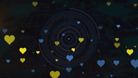 Animation of network of connections over icons on black background. Global connections digital interface data processing concept digitally generated video. - Powered by Shutterstock - Get 15% off with code: PIKWIZARD15