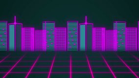 Animation of cityscape over cardboard boxes on conveyor belts in warehouse. Global business finances connections and digital interface concept digitally generated video. - Powered by Shutterstock - Get 15% off with code: PIKWIZARD15