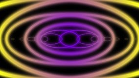 Stylized Hello text floating over starry field with neon rings, rainbow outline and turquoise dots. Modern, vibrant, abstract, cosmic, digital, energetic, futuristic - Powered by Shutterstock - Get 15% off with code: PIKWIZARD15