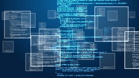 Animation of data processing over screens on black background. global computing, connections and data processing concept digitally generated video. - Powered by Shutterstock - Get 15% off with code: PIKWIZARD15