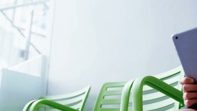 Animation of data processing and people icon over caucasian boy using tablet. global education, connections and data processing concept digitally generated video. - Powered by Shutterstock - Get 15% off with code: PIKWIZARD15