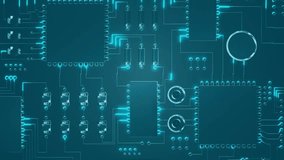 Animation of laugh text over computer circuit board. global social media, technology and digital interface concept digitally generated video. - Powered by Shutterstock - Get 15% off with code: PIKWIZARD15