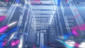 Animation of data processing over server room. Global sports data processing digital interface and technology concept digitally generated video. - Powered by Shutterstock - Get 15% off with code: PIKWIZARD15