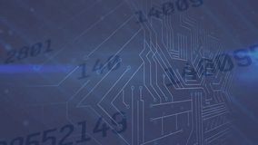 Animation of hourglass icon numbers over computer circuit board. Global digital interface technology and networking concept digitally generated video. - Powered by Shutterstock - Get 15% off with code: PIKWIZARD15