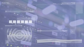 Animation of data processing over server. Global business and digital interface concept digitally generated video. - Powered by Shutterstock - Get 15% off with code: PIKWIZARD15