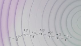 A digital representation of the concept of global business, finances, connections and digital interface. Global connections data processing and digital interface concept digitally generated video. - Powered by Shutterstock - Get 15% off with code: PIKWIZARD15