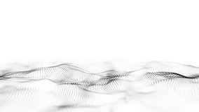 Light cyberspace in digital background. Abstract technology white wave with motion dots and lines. Connection big data. Futuristic wireframe texture. Analysis a network connection. 3D rendering. - Powered by Shutterstock - Get 15% off with code: PIKWIZARD15