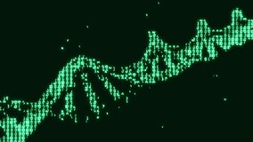 digital scanning genetic animated binary code structures - Powered by Shutterstock - Get 15% off with code: PIKWIZARD15