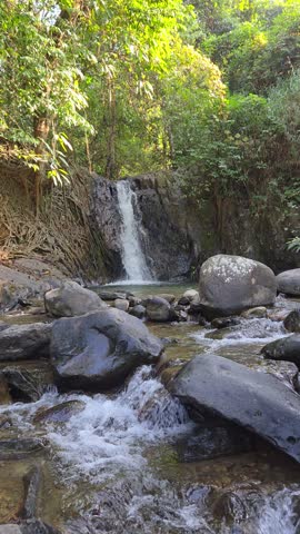 Kaeng Yui Waterfall in Laos.
