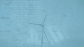 Animation of financial data processing over grid. Global business digital interface technology and networking concept digitally generated video. - Powered by Shutterstock - Get 15% off with code: PIKWIZARD15