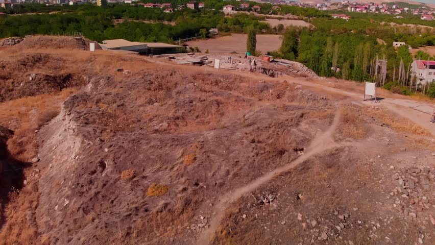 Drone View of Ongoing Excavations at Arslantepe Mound