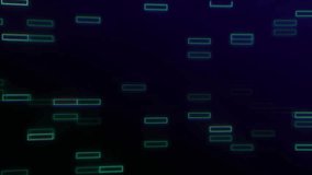 Animation of high score text banner and purple digital waves over neon shapes in seamless pattern. Video game interface and technology concept - Powered by Shutterstock - Get 15% off with code: PIKWIZARD15