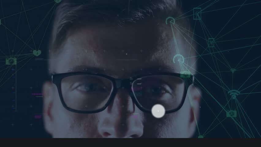 The technology industry is rapidly globalizing, and companies are increasingly interconnected. Global social media connections and digital interface concept digitally generated video.