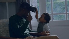 Animation of financial data processing over man using vr headset. Global connections, computing and data processing concept digitally generated video. - Powered by Shutterstock - Get 15% off with code: PIKWIZARD15