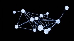 Global network connections and data flow animation over world map with red arrow. Connectivity, technology, digital, communication, innovation, internet - Powered by Shutterstock - Get 15% off with code: PIKWIZARD15