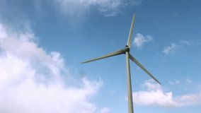 Animation of globe and data processing over wind turbine. global technology, connections and digital interface concept digitally generated video. - Powered by Shutterstock - Get 15% off with code: PIKWIZARD15