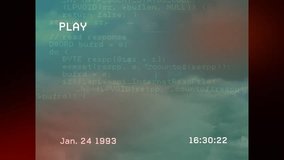 Animation of screen with digital interface, network of connections and data processing with glitch. global connections, digital interface and digital interface concept digitally generated video - Powered by Shutterstock - Get 15% off with code: PIKWIZARD15