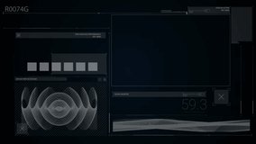 DNA strand and scientific data processing animation over digital interface. Biotechnology, genetics, genome, bioinformatics, data analysis, molecular biology - Powered by Shutterstock - Get 15% off with code: PIKWIZARD15