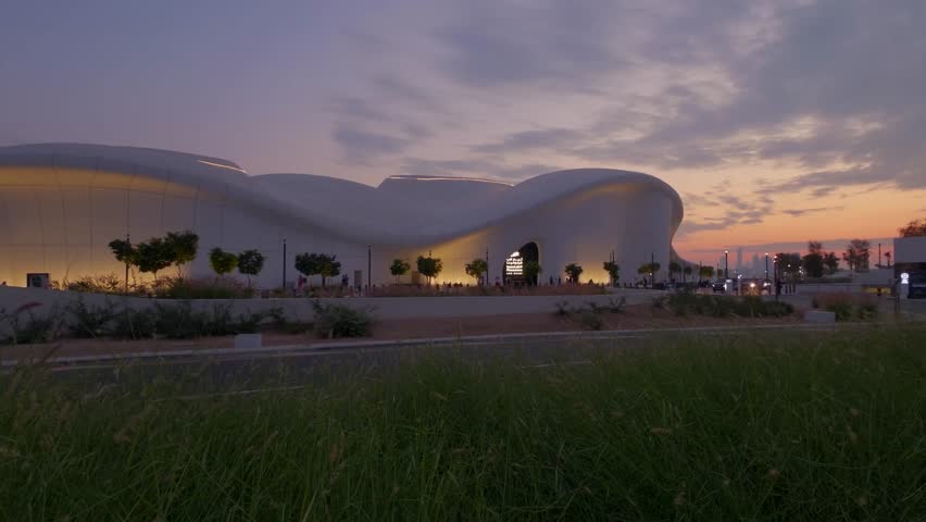 ABU DHABI, UAE - 09.01.2026: teamLab Phenomena building, Al Saadiyat Island , Abu Dhabi.

