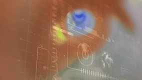 Animation of data processing over diverse surgeons during surgery. Global medicine and digital interface concept digitally generated video. - Powered by Shutterstock - Get 15% off with code: PIKWIZARD15