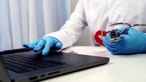 Doctor or physician with stethoscope - Powered by Shutterstock - Get 15% off with code: PIKWIZARD15