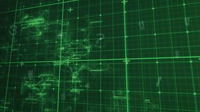 Animation of red shapes and medical data processing in blue and black space. Global technology and digital interface concept digitally generated video. - Powered by Shutterstock - Get 15% off with code: PIKWIZARD15