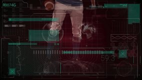 Animation of dna strand spinning and medical data processing over grid. Medical research and digital interface technology digitally generated video. - Powered by Shutterstock - Get 15% off with code: PIKWIZARD15