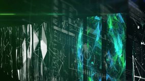 Animation of warning text over data processing. Global technology, online security and digital interface concept digitally generated video. - Powered by Shutterstock - Get 15% off with code: PIKWIZARD15