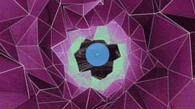 Animation of network of digital icons over plexus networks and topography against purple background. Global networking and business technology concept - Powered by Shutterstock - Get 15% off with code: PIKWIZARD15