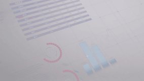 Animation of data processing and media icons over white background. Global business and digital interface concept digitally generated video. - Powered by Shutterstock - Get 15% off with code: PIKWIZARD15