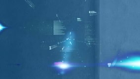 Animation of digital clock over binary codes, lens flares, computer language on abstract background. Digitally generated, hologram, time, coding, machine learning, illustration and technology. - Powered by Shutterstock - Get 15% off with code: PIKWIZARD15