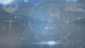 Animation of dna strand over data processing. global science and digital interface concept digitally generated video. - Powered by Shutterstock - Get 15% off with code: PIKWIZARD15