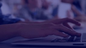 Composition of scopes scanning and data processing over computer server. Global connections and digital interface concept digitally generated video. - Powered by Shutterstock - Get 15% off with code: PIKWIZARD15