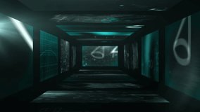 Animation of globe over globe rotating in digital space. Global business connections and data processing concept digitally generated video. - Powered by Shutterstock - Get 15% off with code: PIKWIZARD15