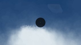 Animation of network of connections with people icons over scope scanning. Global networking and technology concept. - Powered by Shutterstock - Get 15% off with code: PIKWIZARD15