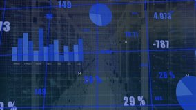 Animation of data processing over globe on black background. Global data processing digital interface and connections concept digitally generated video. - Powered by Shutterstock - Get 15% off with code: PIKWIZARD15