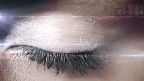 Animation of dna strand spinning and data processing over strong man exercising. Global data processing digital interface and technology concept digitally generated video. - Powered by Shutterstock - Get 15% off with code: PIKWIZARD15