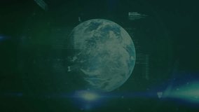 This video begins with a rotating globe, with statistics being processed across it the globe is then shown with red dice tumbling across it, representing the spread of the coronavirus pandemic. Global - Powered by Shutterstock - Get 15% off with code: PIKWIZARD15