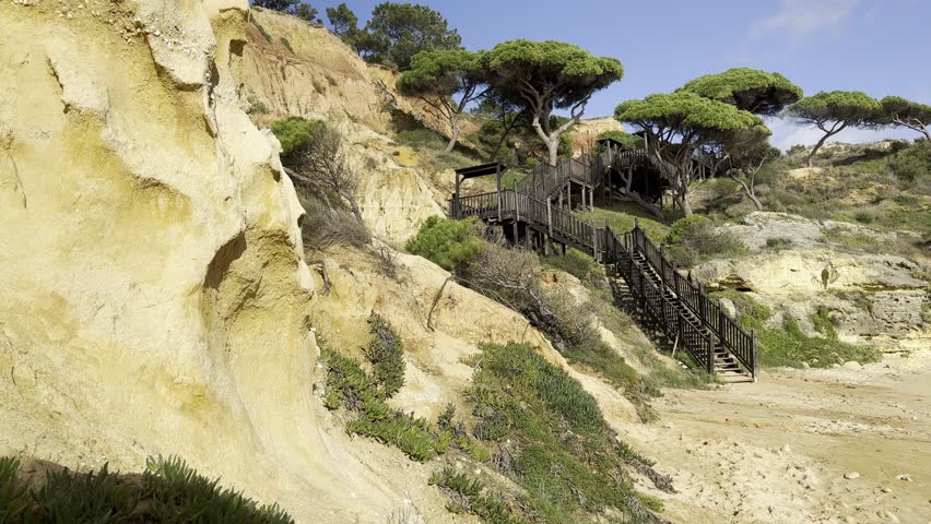  Beach at Olhos de Agua, Portugal