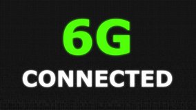 6G High Speed Internet Connection of Internet of things IOT, Technology Network Digital Data and Social network worldwide Connection Background Concept. 4k 60 fps. - Powered by Shutterstock - Get 15% off with code: PIKWIZARD15