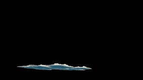 Cumulus Cloud Timelapse on Transparent Background - Powered by Shutterstock - Get 15% off with code: PIKWIZARD15
