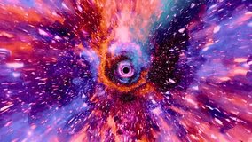 Cinematic Space Wormhole Journey - Abstract Galaxy Black Hole Motion - Powered by Shutterstock - Get 15% off with code: PIKWIZARD15