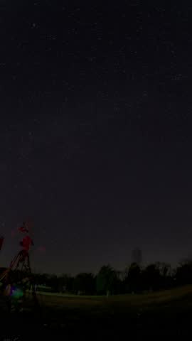 Star Trails with a Redcat and SkyWatcher Timelapse